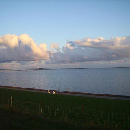 Haus-Halligblick-Ferienwohnung-Hamburger-Hallig Dagebüll Esterno foto